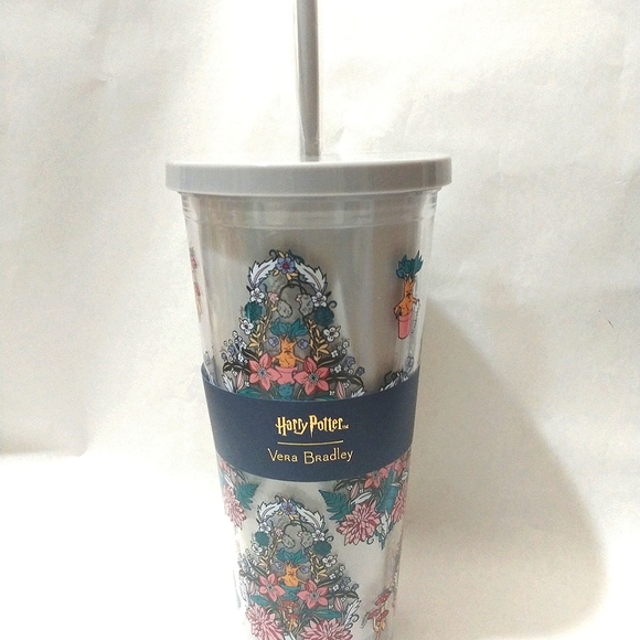 Vera Bradley Harry Potter Herbology Tumbler NWT